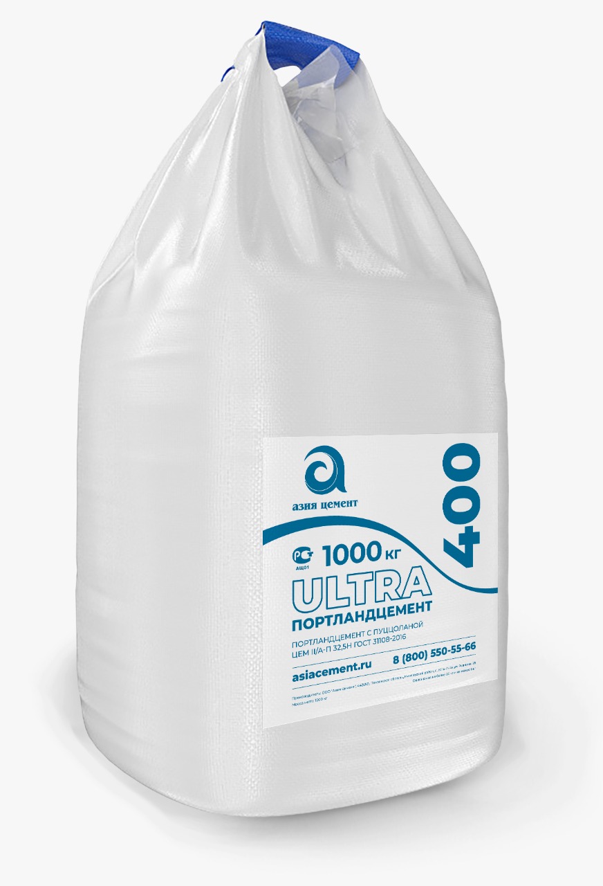 Азия Цемент Ultra 400, 1000 кг