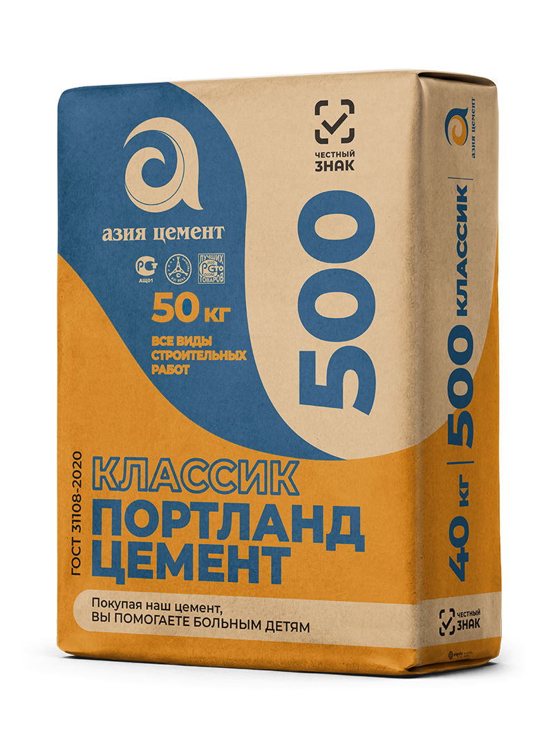 Азия Цемент Classic 500, паллета