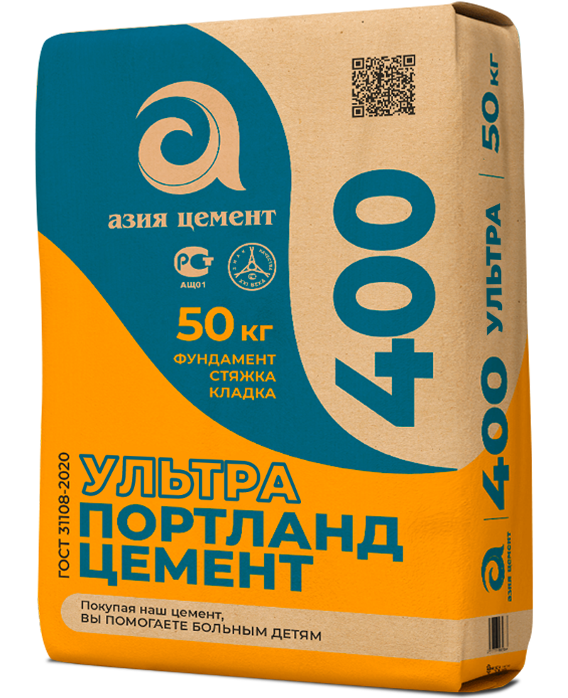 Азия Цемент Ultra 400, паллета